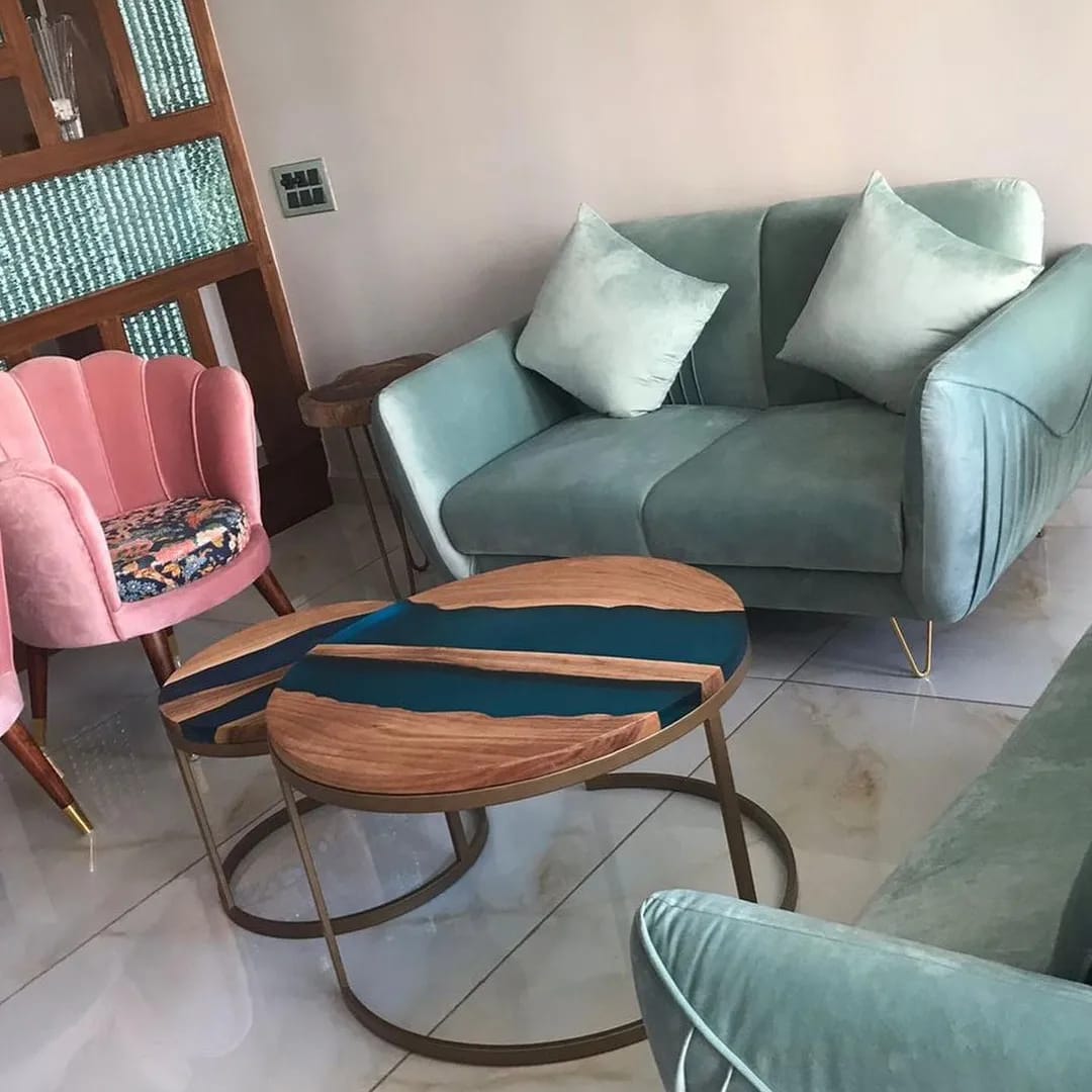 Set Of 2 Nesting Table NT-2