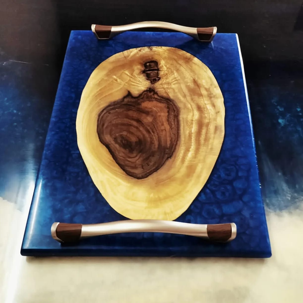 Epoxy Wooden Tray EWT-3