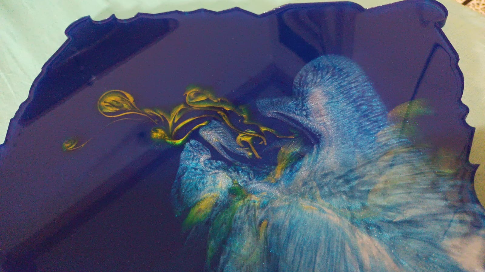 Tray With 4 Coasters and 2 Bowls TCB-1